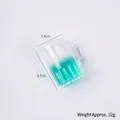 Mini chope de bière simulation porte-clés avec liquide vert 2,4x3,7cm jouet en résine - Cocktail Cyan - Style Sans Fermoir