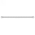 G23 Titanium 50mm double chain accessory for nose studs and piercing jewelry - G23 Titanium Single Chain-50mm