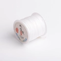White 72 gauge jewelry cord on spool for handmade Chinese knot and jewelry weaving - Natural White No.20 / 72# Line/40 Meters
