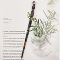 Minimalist acetate hair stick with colorful marbled pattern and elegant twisted top - Colorful Marble (15#)