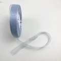 Light blue 2cm wide sheer organza ribbon roll for gift wrapping and floral crafts - 2CM Width 45M Length / Haze Blue