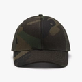 Men's outdoor jungle camouflage baseball cap with breathable mesh back and curved brim - Camouflage