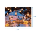 Venice canal scene diamond painting kit with sunset gondolas and 30x40cm frame - FGK-05 (Venice Canal) / 30x40cm (With Frame)