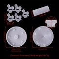 Karussell Silikonform Set für Harz-DIY Bastelarbeiten mit Abmessungen und Gewichtsangaben - Karussell Ornament Form