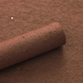 Terracotta red textured stone paper roll with coarse fiber and embossed grain finish - Water Rock Paper / 50*58cm (5 Sheets/Pack) / Coffee