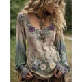 S Grey Purple Gradient Embroidery