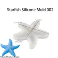 Moule en silicone étoile de mer pour bougies et résine avec dimensions détaillées - Étoile de mer