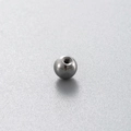 Bola de rosca de titanio F136 pulido para joyería de piercing con agujero roscado - Bola Color Acero (0.8*3mm) (配件001)