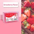 Pink strawberry flavored dental floss picks 50 pieces box for oral care hygiene - 50 Pcs/Box Strawberry Flavor