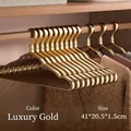 Luxury gold aluminum alloy clothes hanger with non-slip design for adult clothing - Luxury Gold【1.5cm】