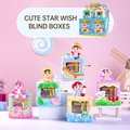 Crayon Shin-chan muziekdoos blind box met gouden mechanisme en duikfiguurtje - Schattige Kleine Sterrenwens (C017) / Volledige Set (4 st)