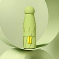 Opvouwbare matcha groene mini-paraplu met UPF 50 Plus bescherming in compact 5-voudig model - Matchagroen