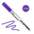 LIT-OPTIMA waterproof purple oil-based paint marker for metal and car repair - Purple