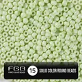 Grüne 4mm massive einfarbige Glasperlen für DIY-Schmuckherstellung und Basteln - US 15 / 100g (ca. 1500 Stk.)