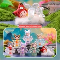 Capybara blind box set with 6 regular and 1 hidden variant mythological fox designs - -221 Emotion Little Fairy (Set of 6) / Full Box Set