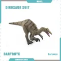 Modello di dinosauro Baryonyx realistico con strisce marroni in posa ruggente - Baryonyx (BL-5245)
