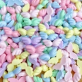 Mini macaron colored angel wing resin beads for DIY nail art and handmade crafts - 05# Wings (Small)