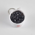 Funny miniature congee bucket keychain with red logo and realistic food texture - Large / Black Bean Porridge Keychain