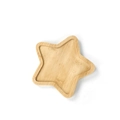 Star-shaped natural bamboo tray for succulent pots and DIY mosaic coasters - Five-pointed Star 15cm