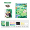 Golfspiel-Matten-Set mit bunten Klettbällen Schlägern und Tragetasche für Kinder - 120x178cm Beutel/Stil C