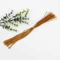 Metallic gold 25cm non-elastic hanging strings for Christmas gift tags and DIY decor - 25cm / 50 Pcs / Gold