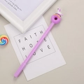 Purple unicorn and donut cartoon gel pen for creative school stationery and study - Purple Running Moon Unicorn