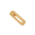 Fermaglio per capelli geometrico dorato con finitura glitter scintillante - 25# Stile Quadrato Glitter Oro