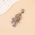 Bowknot Purple Silver