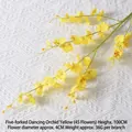 5-Fork Dancing Orchid Yellow