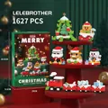 Christmas micro building blocks set with Santa Claus and Reindeer 1627 pieces - Christmas 6-in-1 Gift Set (1627 PCS)
