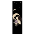 Detailed retro illustration showing female silhouette with moon and stars on a wall scroll - Style 3 / 40x150cm