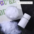 Polvere per floccaggio bianca 3mm in barattoli per decorazioni di rose natalizie - Polvere di Flaccaggio 3mm Bianco 40g