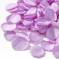 Pile of premium purple silk rose petals with scorched edges for wedding party decor - Purple Satin Texture (25)