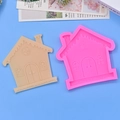 Christmas Santa house silicone molds for DIY baking cake and chocolate making - House Shape (1)