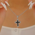 White K 5245 Black White Cross