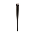 Flat white bristle foundation brush with long black handle for professional makeup application - k40 Angled Concealer Brush