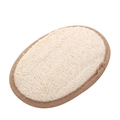 12*8cm Coffee Edged Loofah Pad (1PC)