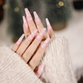 JP1292-Pink Cloud Star Snowflake