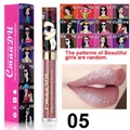 Detail van CmaaDU glitter lipgloss kleur 05 met waterbestendige duurzame formule - Kleur 05-Roze Glitter
