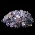 Piedras de fluorita de colores pulidas en violeta, azul y verde para sanación - Fluorita de Colores / 7-9mm 100g