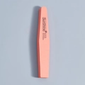 Orange washable 100/180 grit double-sided nail file for professional manicure use - Orange