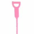 Desatascador de tuberías rosa en U, gancho de limpieza flexible de plástico para fregadero. - Rosa