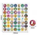 Detail showing cartoon animal reward stickers for kids with dimensions 216mm x 190mm - Style A