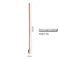 Long handle 304 stainless steel coffee stirring spoon with rose gold plating - 26cm Rose Gold