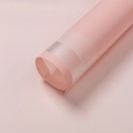 Waterproof semi-transparent matte pink flower wrapping paper roll for gift bouquets - New Era - Luxury Pink
