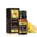 10ml lemon essential oil in amber glass bottle with premium black and gold box - Lemon