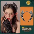 Diadema de mariposa de Halloween para mujeres y niñas accesorio de cosplay - E1414 Diadema de seis mariposas