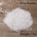DIY artificial snow powder for Christmas village decoration in 75g pack size - Instant Artificial Snow Powder 75g