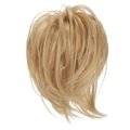 Golden messy bun hair piece extension made of high-temperature synthetic fiber - Strawberry Blonde