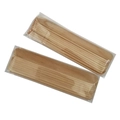 Natural wooden craft sticks in clear plastic bags for DIY handmade ice cream projects - Natural Wood 150mm*18mm*1.6mm / 20 Pieces